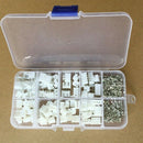 250Pcs XH 2.54mm 2Pin 3Pin 4Pin Terminal Housing Header Wire Connector X7W6