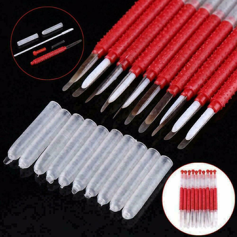 10Pcs Beekeepers Bee Grafting Retractable Beekeeping Tool for Queen Rearing B1O8