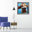 5D DIY Full Drill Diamond Painting Cattle Embroidery Mosaic Kit Home Decor