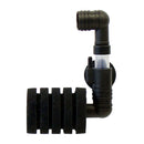 2pcs Aquarium Tank Bio Sponge Filter Suction Wall Mounted Water Filter 10-gallon