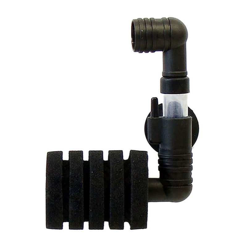 2pcs Aquarium Tank Bio Sponge Filter Suction Wall Mounted Water Filter 10-gallon