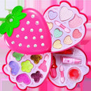 Princess Lips Pigment Cosmetic Pretend Play Toys Girls Manicure Makeup Kit