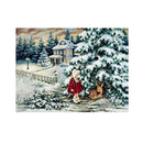Snow Tree 5D Diamond Painting Kits for Kids Children Christmas Girl Gift