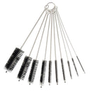 Bottle Cleaning Brush Set Nylon Wire Small Brushes For Beakers Test Tubes