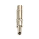 6.35mm female Plug 1/4" mono audio cable connectors metal adapter adapto NMsp