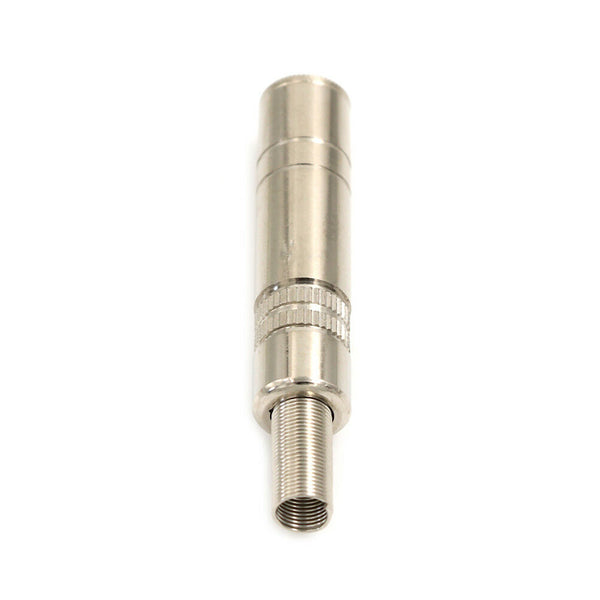 6.35mm female Plug 1/4" mono audio cable connectors metal adapter adapto NMsp
