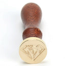 Retro Fire Painting Stamp Wax Seal for Stamping Envelopes Wedding (F131) A