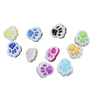 100x DIY Craft Kids Clothing Sew Accessories Footprint Shape Buttons Plastic
