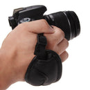 Black Hand Grip Camera Strap Pu Leather Hand Strap For Dslr Camera For OlympF7H5