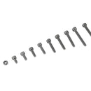 440pcs/Set M3 Screws Nuts Kits Set Stainless Steel Hex Head Socket Screws a
