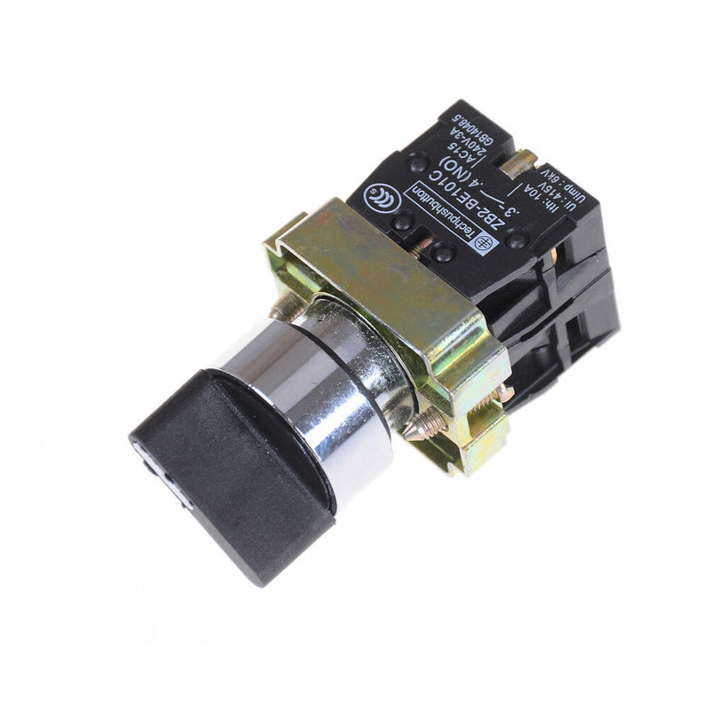 10A 600V 3 Position 2NO Maintained Toggle Select Selector Switch XB2-BD33C S Kw
