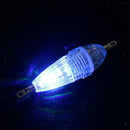 LED Deep Drop Underwater Fishing Squid Fish Lure Light Flashing White