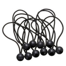 10 Pieces Durable Tent Fix Cords Bungee Loop Strap Tarp Canopy Holding Wire