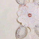New Table Runner Embroidered Floral Table Cloth Pattern: