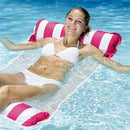 Water Hammock Recliner Inflatable Floating Row Swimming Mattres Lounge Bed