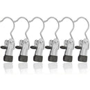 12pcs Stainless Steel Metal Clips Portable Clothes Pins Laundry Hook Hold Travel