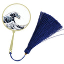 Shenlaichuan Surf Fan Wave Metal Fringed Bookmarks Brass Elegant Gift Bookm JBTE