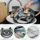 2pcs Kitchen Dish Soap Dispenser and  Sponge Holder Soap Caddy Rust proof