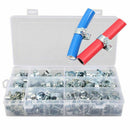 Assorted Box of Mini Hose Clips 7 - 17mm Qty 110 Clamps Jubilee Hose Clip C