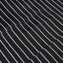 Kitchen Baking Ware Zebra Chalk Stripes Bib Apron with Pockets B7B5