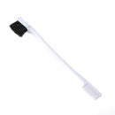 Double Side Hair Edge Brushes Hair Comb Beauty Hairdressing Tools (White) A