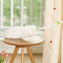 Microfiber Duster Washable Bendable Fluffy Extendable Pole Handle, Static D