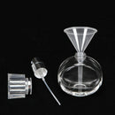 3pcs Transparent Plastic Mini 50mm Funnel Perfume Oil Liquid Filling Tool