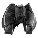 Cycling Bike Bicycle Reflective Bags Front Tube Frame Bag Saddle(Black)