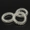 3Ã— Women Clear Elastic Rubber Hairband Phone Wire Hair Tie Rope Band Ponytail