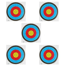 5 Pieces Heavy Archery Target Paper Faces for Recurve Bow Crossbow 58 x 58cm