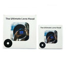 2x Reversible Anti-glass Camera Lens Cover Anti Reflective Silicone Photos Hood