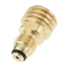 2xLP Gas Bottle Propane Tank Adapter Converter Valve POL to QCC1 /Type1