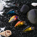 5 Pcs 3 cm Topwater Wobbler Japan Mini Fly Crankbait Fishing Cranks Bait