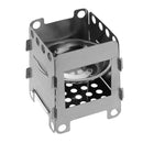 Outdoor Portable Folding Alcohol Stove Stainless Steel Wood Burner Furnace A