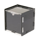 Acrylic Reptiles Terrarium Container for Reptiles Amphibians Black