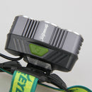 30000LM 5X XM-L T6 LED  Headlamp Headlight + USB Cable +2X Batteries