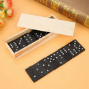 28Pcs/Set Wooden Domino Board Games Domino Toys Travel Funny Table Game Kid