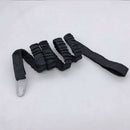 Elastic Kayak Paddle Leash 1.5m Keeper Fishing Pole Holder Accessory Black