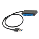 SATA to USB 3.0 Converter Cord 2.5'' SATA SSD HDD Hard Drive Adapter Cable