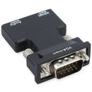 1080P HDMI Female to VGA Male Converter Adapter Dongle with 3.5mm Stereo Audio