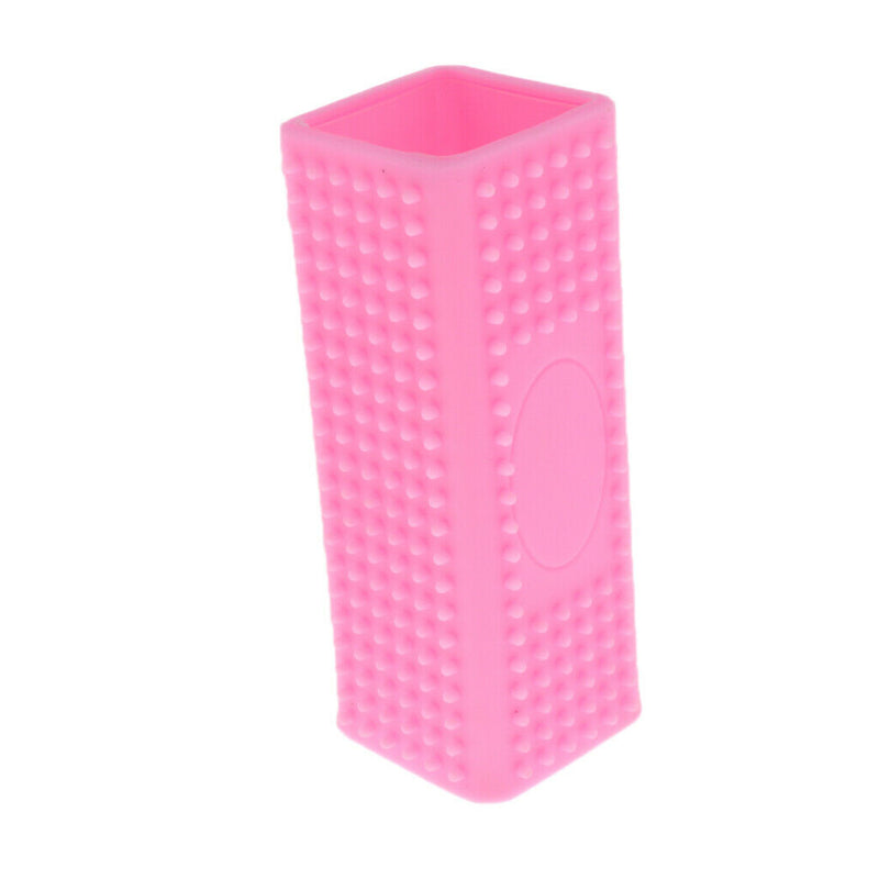 2x Silicone Fur Shedding Hair Remover Brush Cleaner Pet Carpet Dog Cat Easy