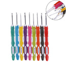 9 Pieces Colorful Crochet Hook Crochet Needle Set Knitting Nee Gw