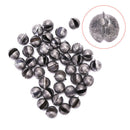 40Pcs 2g Fishing Supplies Of Opening Lead Fish Sinkers Fishing Accessory T BX