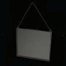 Metal & Glass Hanging Photo Frame Portrait & Landscape & Specimen 16x14cm