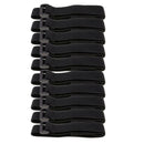 30pcs Black Cable Ties Straps Reusable Hook Loop Wire Strap Tie Management