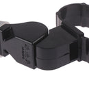 Black Plastic Pealess Finger Grip Sports Skate/Football Referee Mouth Whis BX