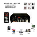 HiFi Bluetooth Car Stereo Audio AMP Digital Amplifier FM Music Receiver Sm Nw
