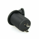 12V Waterproof Motorcross  Blue Lighter Power Plug Outlet Socket