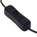 1Pc USB Cable Male to Female Switch ON OFF Cable Toggle LED Lamp Power Line 2mME