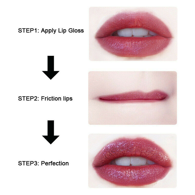 Handaiyan Shiny Lip Gloss Shimmer Lip Tint Matte To Glitter Liquid Lipstick U8L8